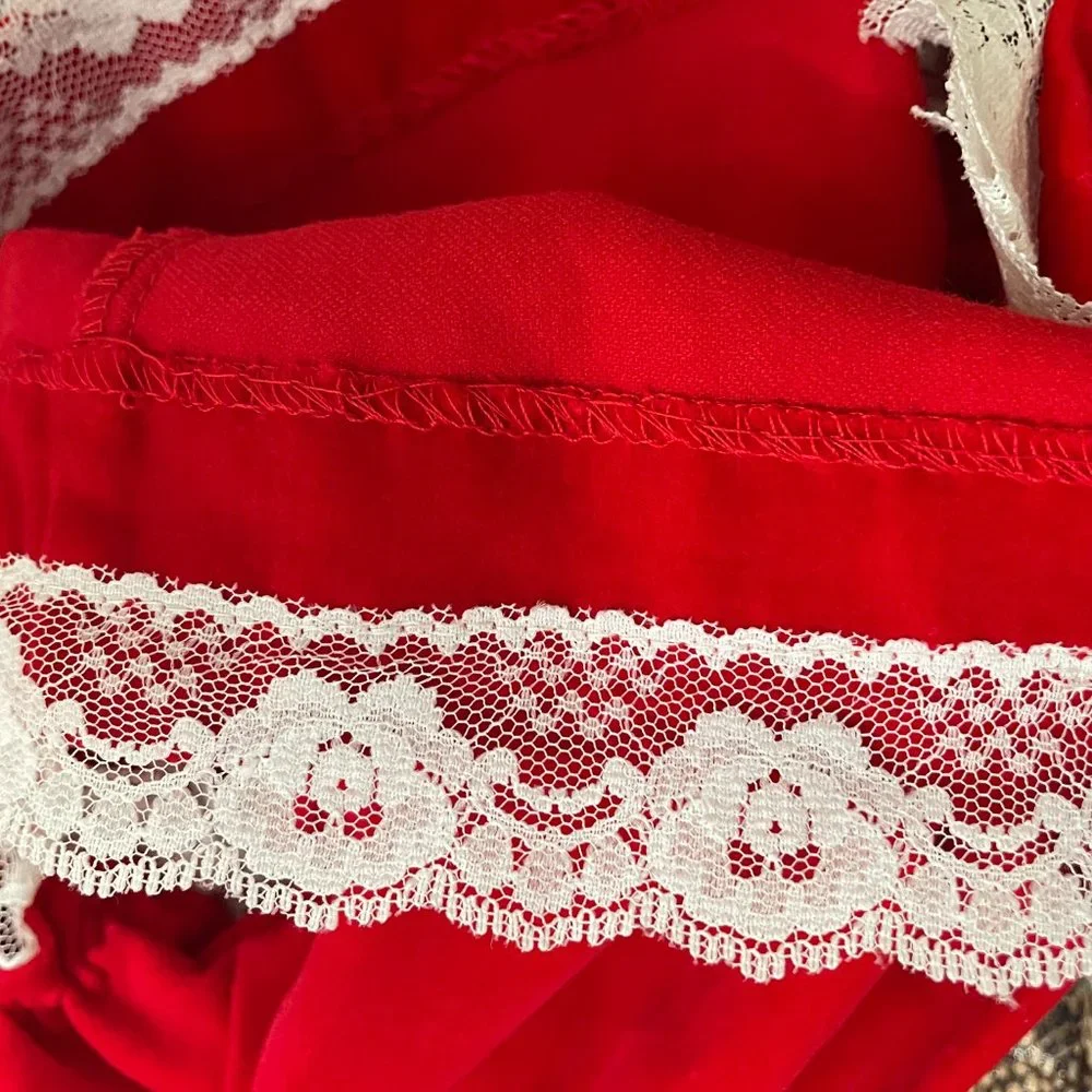 Vintage Good Lad of Philadelphia Velvet Lace Dress